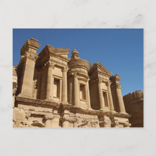 Cartão Postal Jordânia, Petra, O Mosteiro, Al Deir. 2