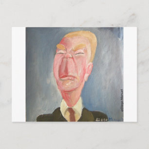 Cartão Postal Jorge Luis Borges