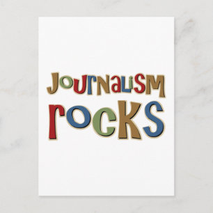 Cartão Postal Jornalismo Rocks
