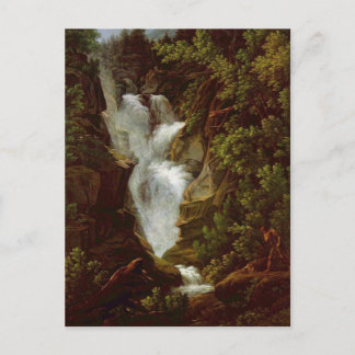 Cartão Postal Joseph Anton Koch, Wasserfall, 1796