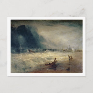 Cartão Postal Joseph Mallord William Turner Embarcação salva-v