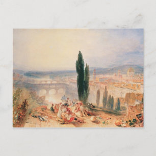 Cartão Postal Joseph Mallord William Turner Florença perto