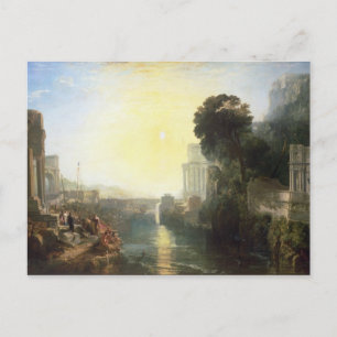 Cartão Postal Joseph Mallord William Turner   O aumento da Ca
