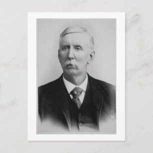 Cartão Postal Joseph McCoy (1837-1915) (foto b/c)