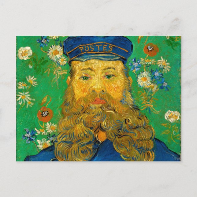 Cartão Postal Joseph Roulin - Van Gogh - c1889 (Frente)