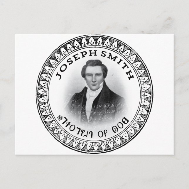 Cartão Postal Joseph Smith O Profeta de Deus (Frente)