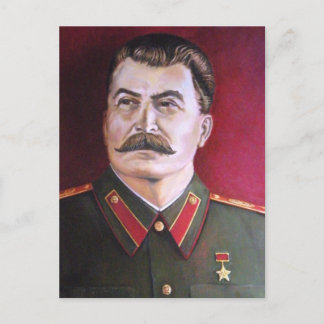 Cartão Postal Joseph Stalin