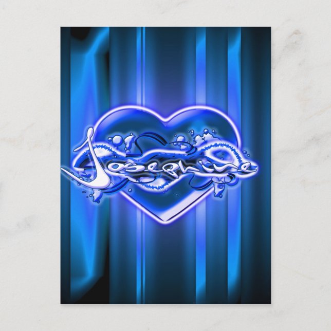 Cartão Postal Josephine (Frente)