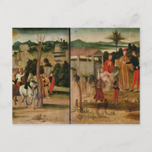 Cartão Postal Joshua nas paredes de Jericho