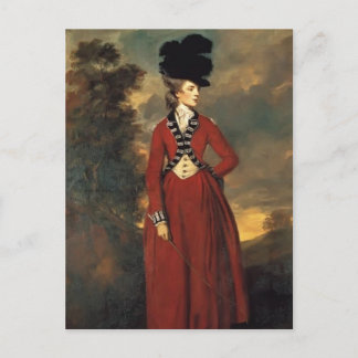 Cartão Postal Joshua Reynolds - Lady Worsley