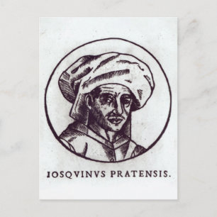 Cartão Postal Josquin des Pres