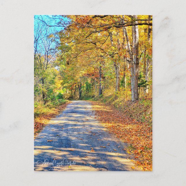 Cartão Postal Journey Ahead (Frente)