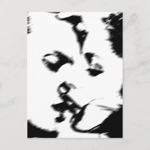 Cartão Postal jovem casal beija jovens beijando