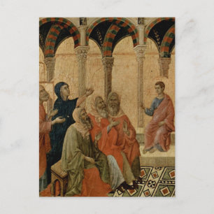 Cartão Postal Jovem Jesus Ensinando no Templo