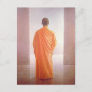 Cartão Postal Jovem Monk vê o Vietnã