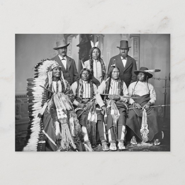 Cartão Postal Jovens Avistados, 1875 (Frente)