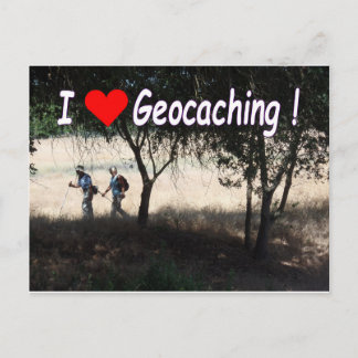 Cartão Postal Joy of Geocaching postal: Hikers