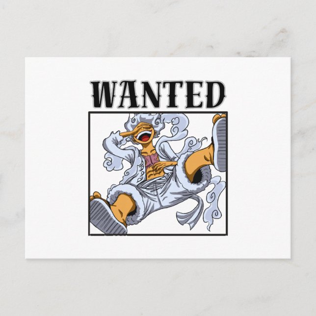 Cartão Postal Joyboy luffy (Frente)