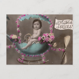 Cartão Postal Joyeuse Paques