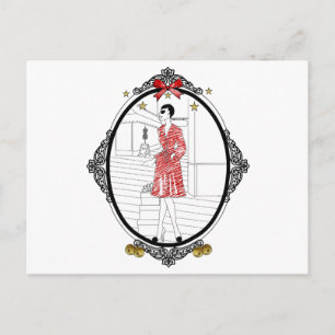 Cartão Postal Joyeuses Fêtes