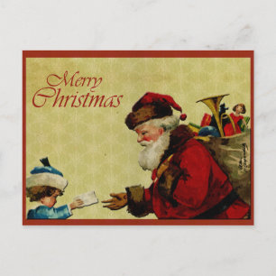 Cartão Postal Joyeux Noël