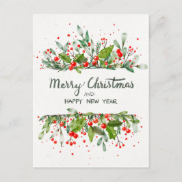 CARTÃO POSTAL JOYEUX NOËL ET BONNE ANNÉE