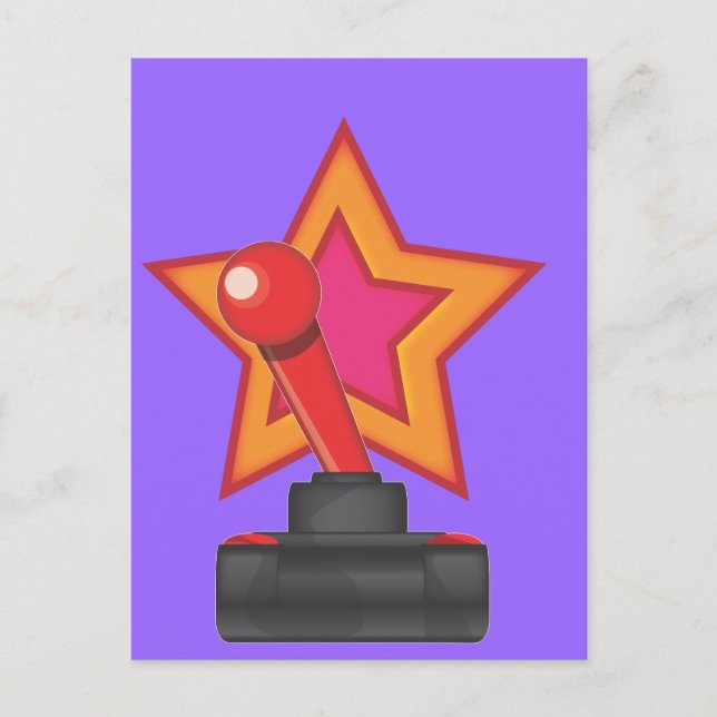 Cartão Postal Joystick (Frente)