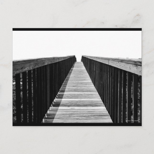 Cartão postal JTG Art "Beach Path" (Frente)