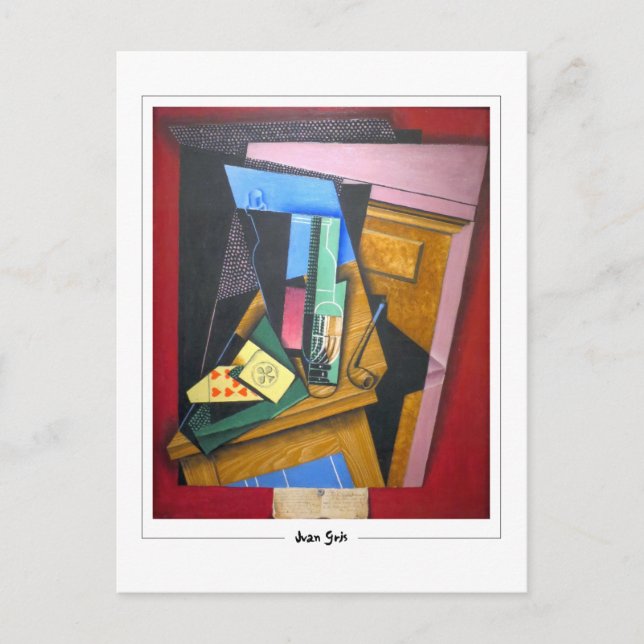 Cartão Postal Juan Gris #256 - Cartão-postal de arte (Frente)