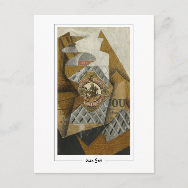 Cartão Postal Juan Gris #261 - Cartão-postal de arte (Frente)