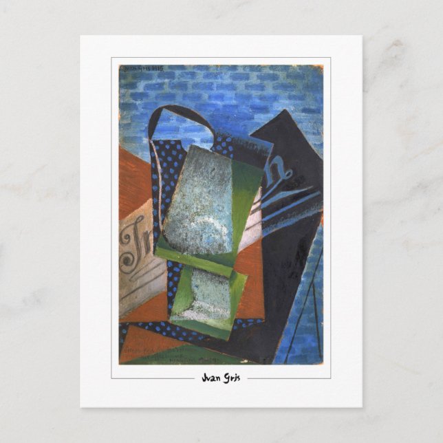 Cartão Postal Juan Gris #272 - Cartão-postal de arte (Frente)