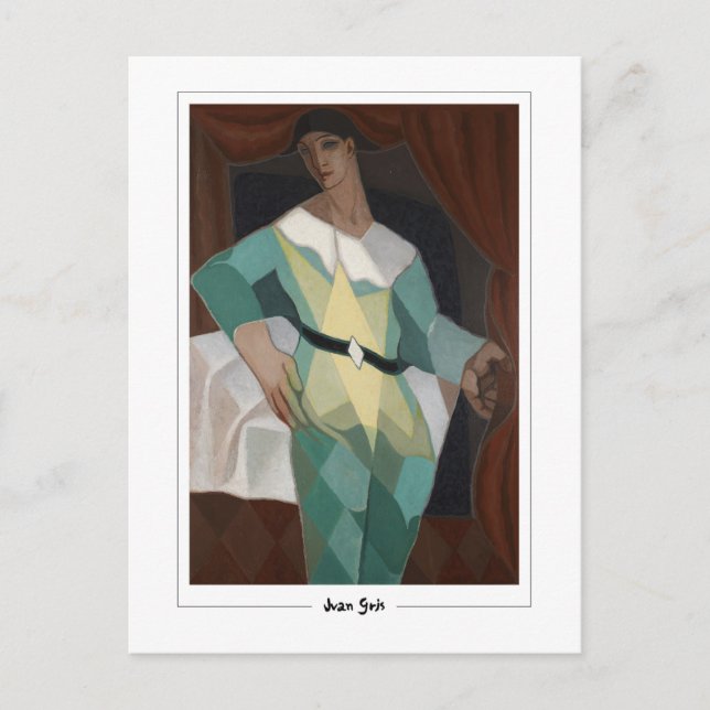 Cartão Postal Juan Gris #276 - Cartão-postal de arte (Frente)
