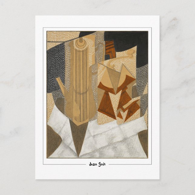 Cartão Postal Juan Gris #316 - Cartão-postal de arte (Frente)