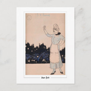 Cartão Postal Juan Gris #335 - Cartão-postal de arte