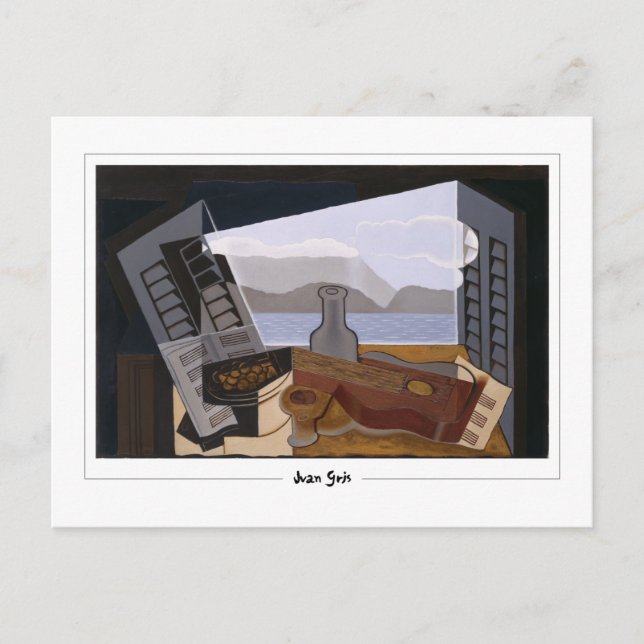 Cartão Postal Juan Gris #65 - Cartão-postal de arte (Frente)