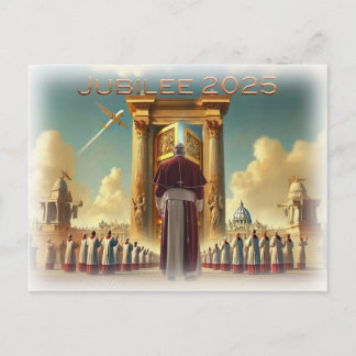 Cartão Postal Jubileu de 2025, Vaticano, viagem souvenir, ideia 
