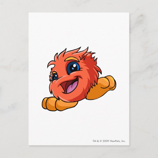 Cartão Postal JubJub Red (Frente)