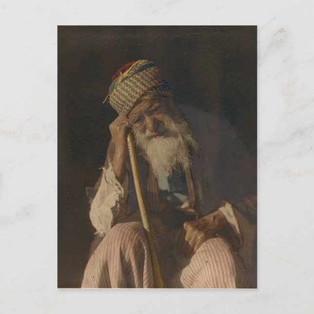 Cartão Postal Judeu iemenita (Frente)