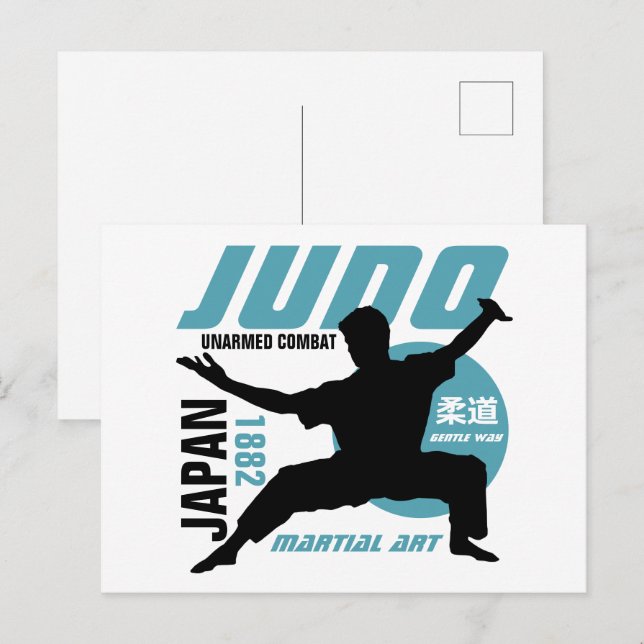 Cartão Postal Judo 1882 (Frente/Verso)