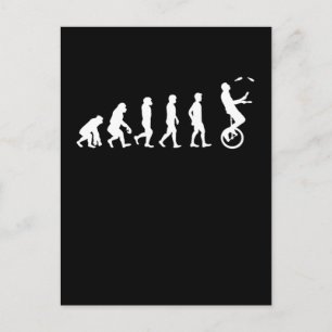 Cartão Postal Jugglês, Artista do Circo de Malabarismo do Unicic