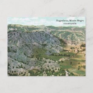 Cartão Postal Jugoslávia, Monte Negro