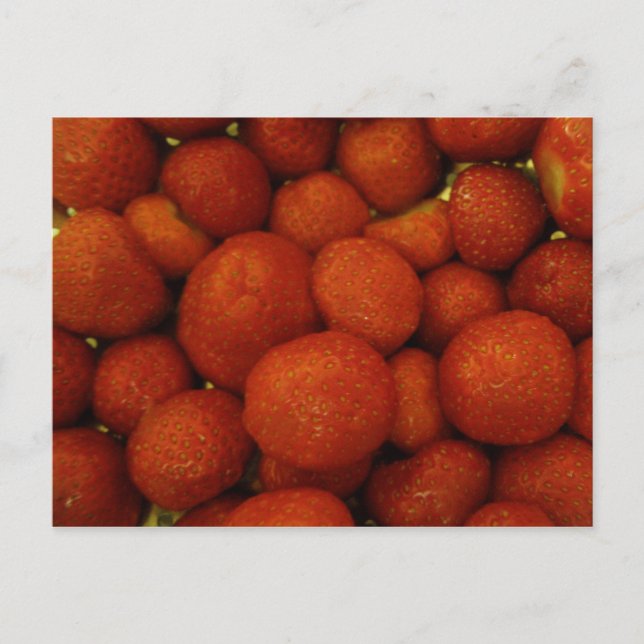 Cartão postal Juicy Strawberry (Frente)