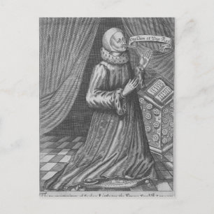 Cartão Postal Juiz Thomas Littleton, 1628