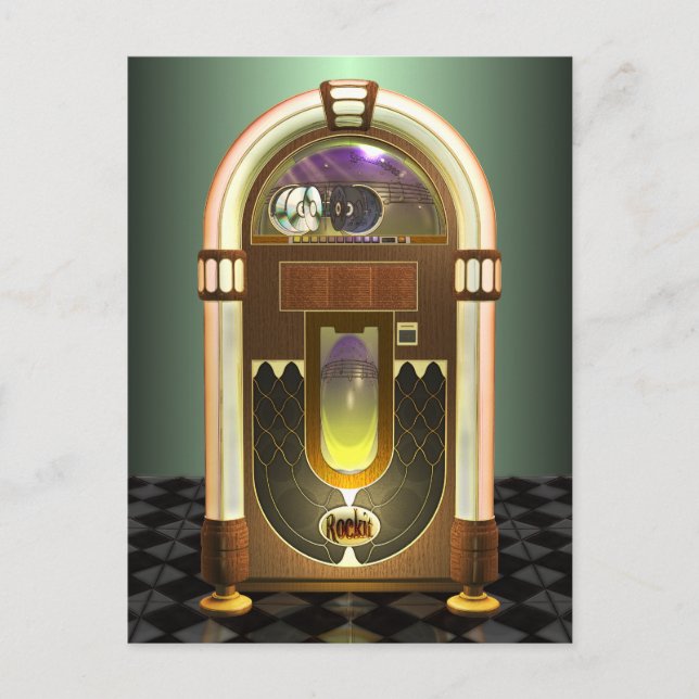 Cartão postal Jukebox (Frente)