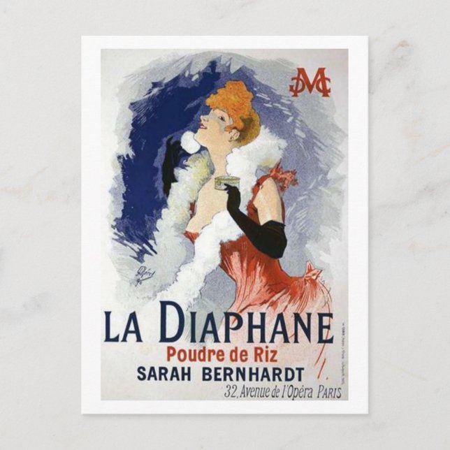 Cartão Postal Jules Cheret Postcard (Frente)