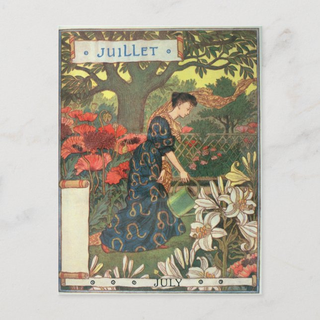 Cartão Postal Julho (Frente)