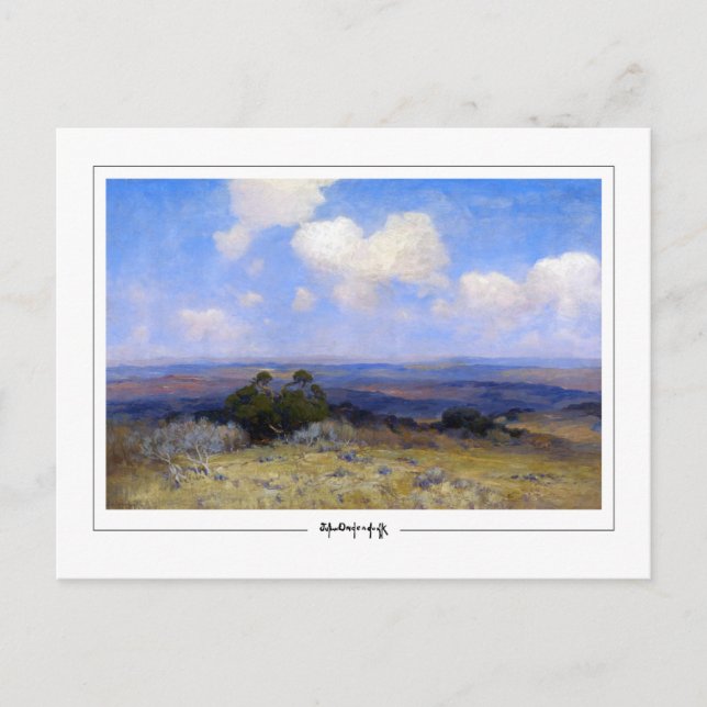 Cartão Postal Julian Onderdonk #29 - Cartão-postal de arte (Frente)