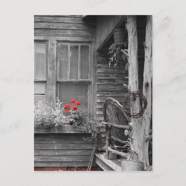 Cartão Postal Juliette Georgia Old home (Frente)