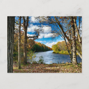 Cartão Postal Jump River, Wisconsin