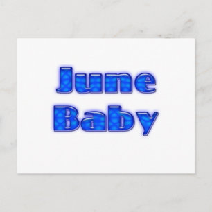 Cartão Postal June Baby